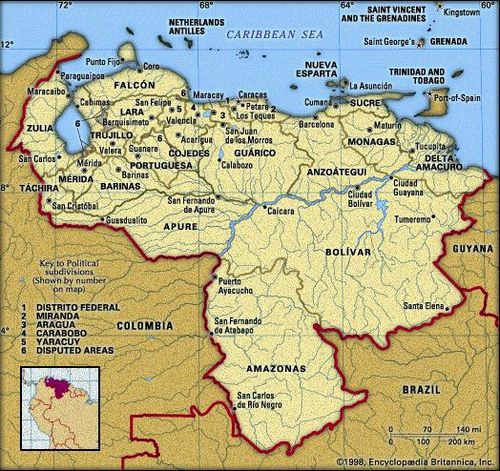Venezuela-map